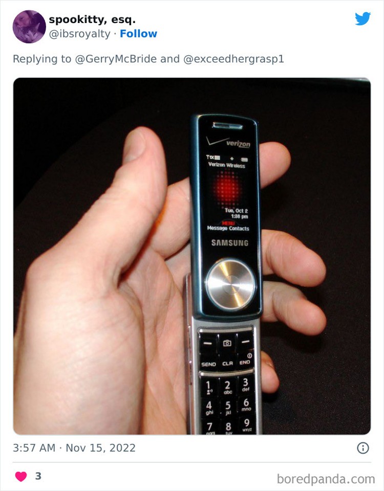 HP jadul berdesain gila