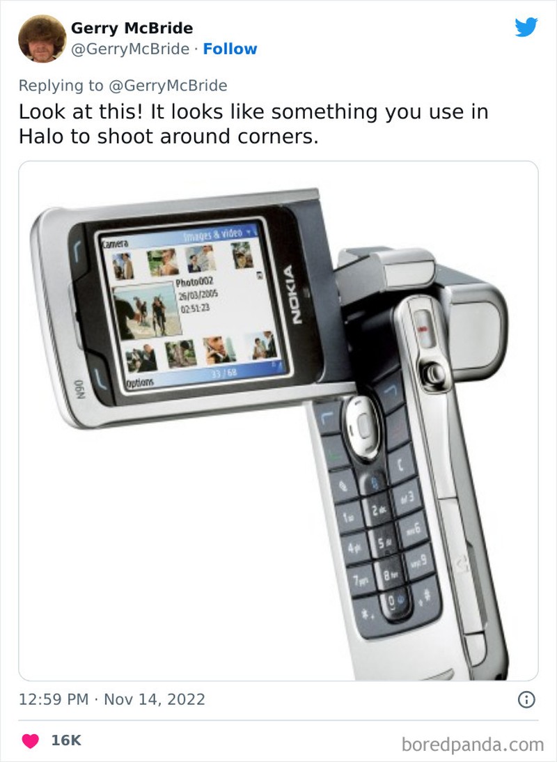 HP jadul berdesain gila