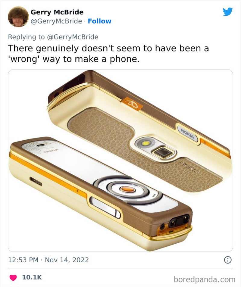 HP jadul berdesain gila