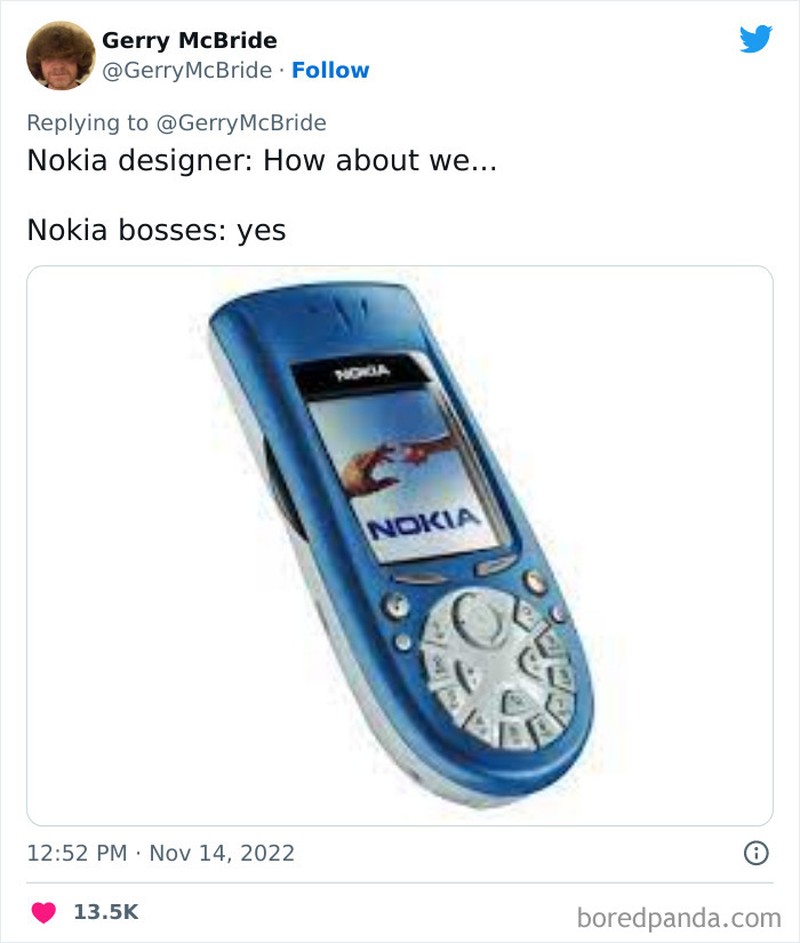 HP jadul berdesain gila