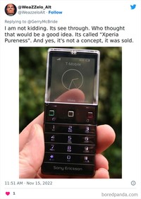 HP jadul berdesain gila