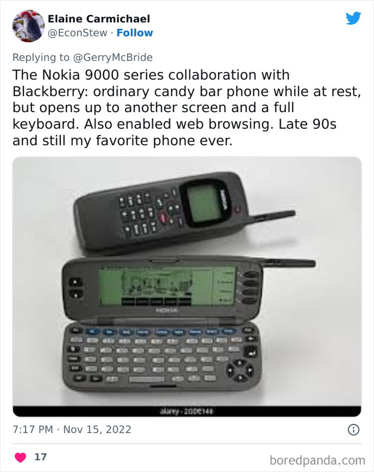 HP jadul berdesain gila