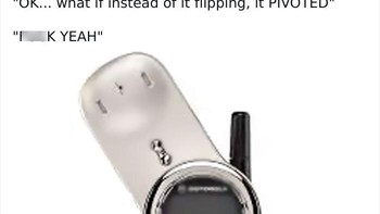 Motorola V70. Foto: Boredpanda