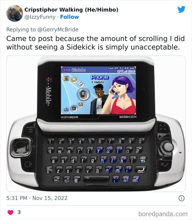 HP jadul berdesain gila