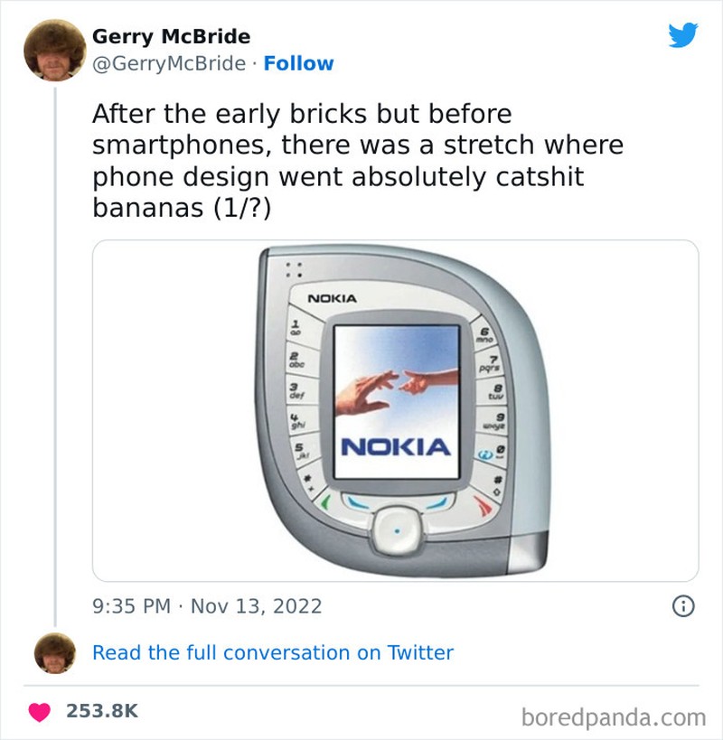 HP jadul berdesain gila