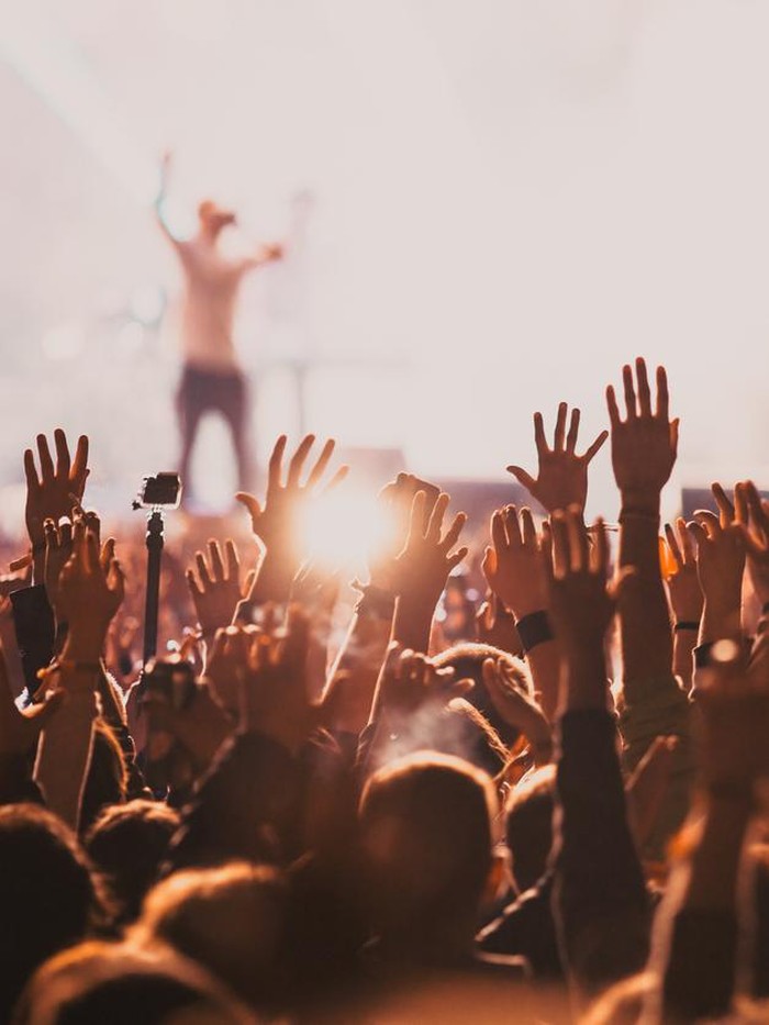 Ilustrasi Menonton Konser
