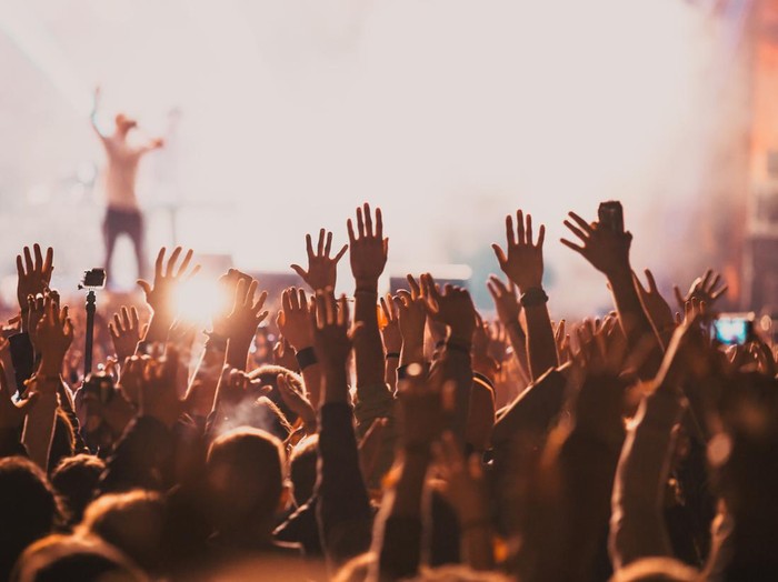 Ilustrasi Menonton Konser