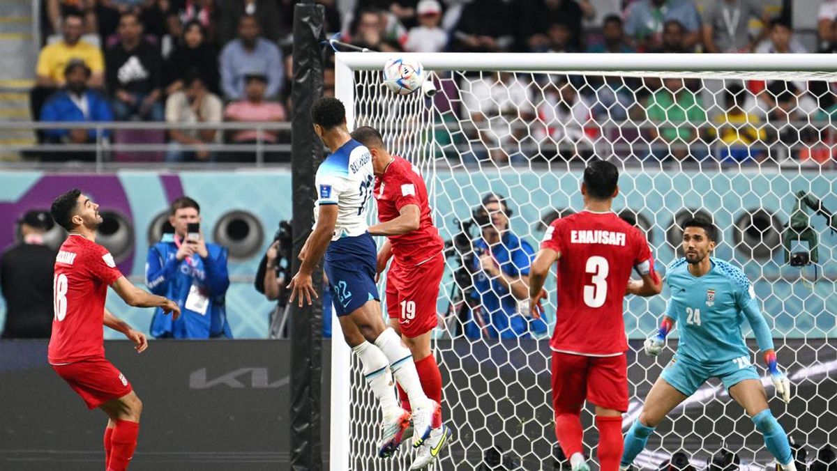 Inggris Vs Iran: GOL! Bellingham Bawa Tiga Singa Memimpin