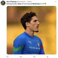 Meme italia gagal lolos ke Piala Dunia 2022