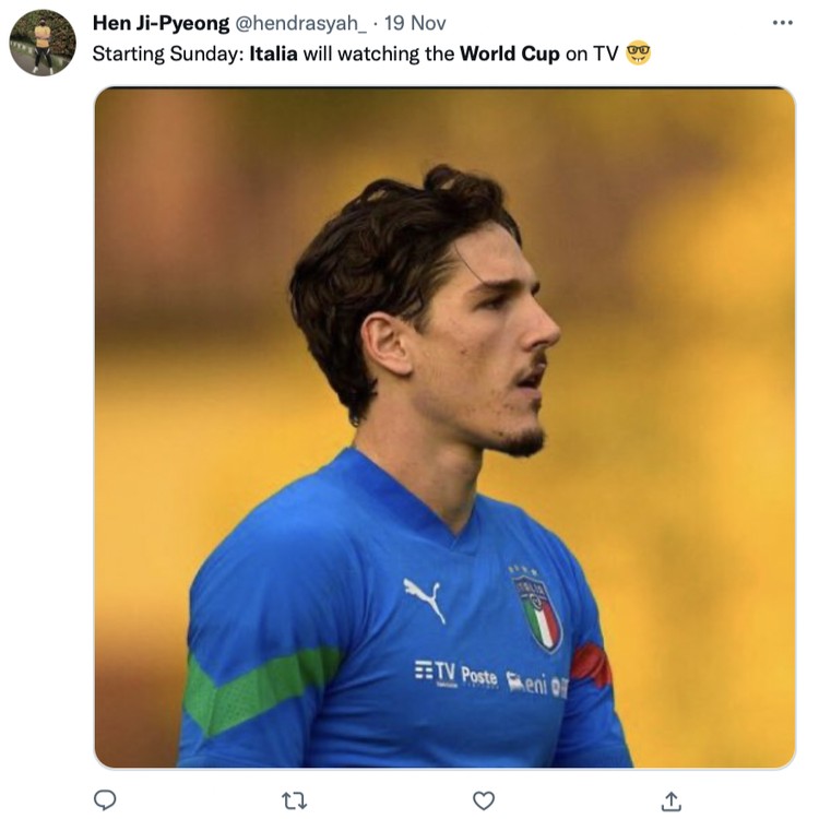 Italia Meme italia gagal lolos ke Piala Dunia 2022