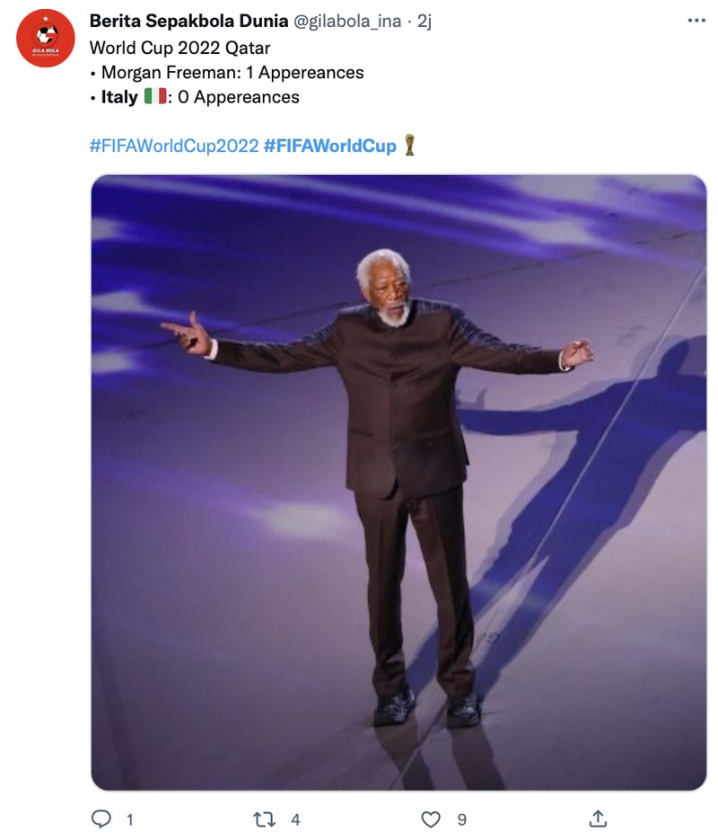 Meme italia gagal lolos ke Piala Dunia 2022
