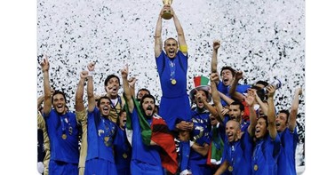 Italia adalah negara dengan tim sepak bola besar dan pernah menjuarai Piala Dunia sebanyak empat kali, namun kali ini tidak lolos. Foto: Twitter