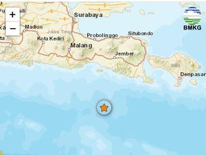 Jember Diguncang Gempa 3 Kali dalam Sehari