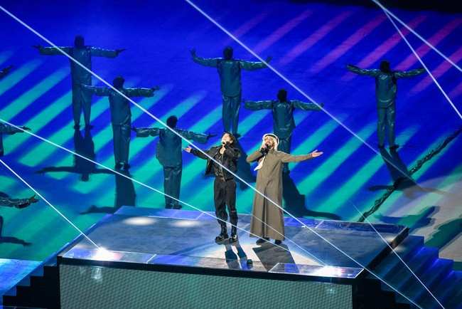 Lagu Dreamers yang dinyanyikan Jungkook BTS telah dirilis di Spotify pada 20 November dini hari waktu Qatar. Foto: dok. FIFA via Getty Images