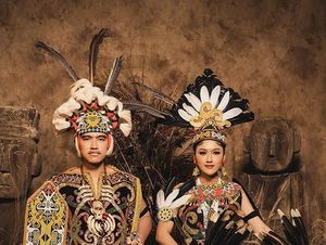 Penampilan Kaesang dan Erina di Pas Foto untuk Buku Nikah