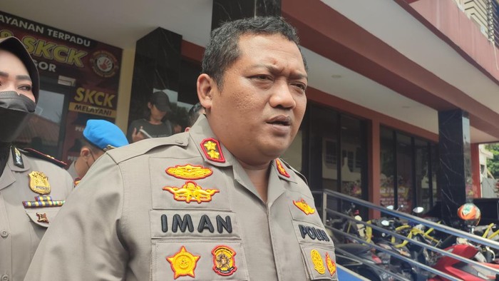 Kapolres Bogor AKBP Iman Imanuddin (Rizky Adha/detikcom)