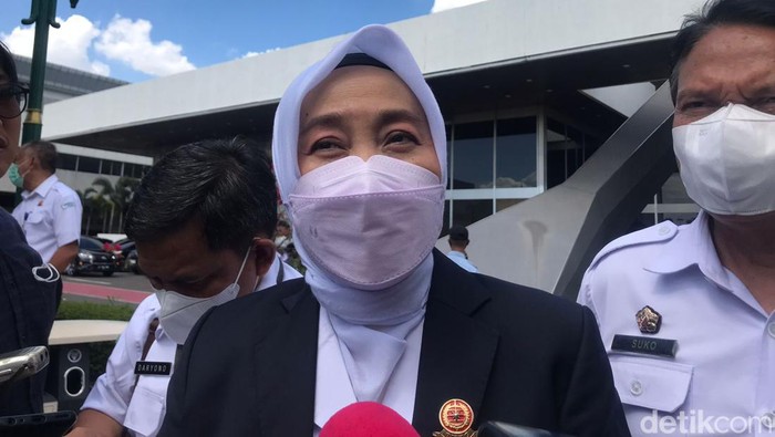 Kepala BMKG Dwikorita Karnawati. (Dwi/detikcom)