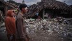 Ratusan Rumah di Desa Cibeureum Rusak Imbas Gempa Cianjur
