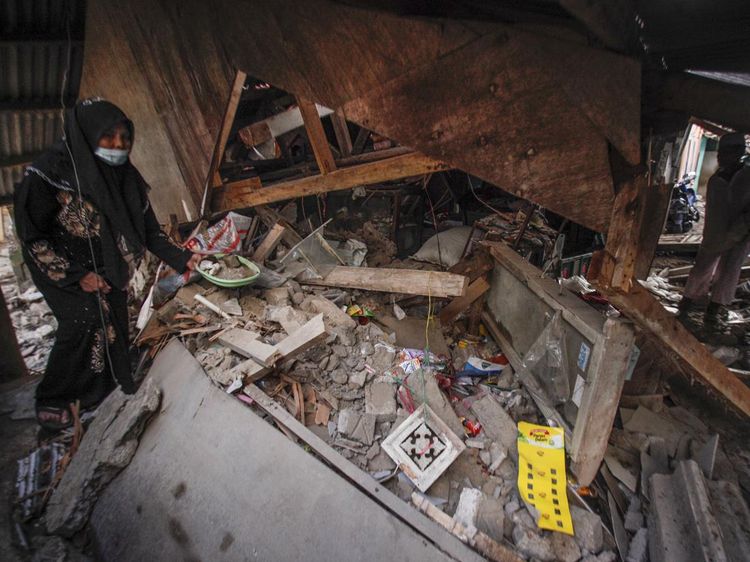 Ratusan Rumah di Desa Cibeureum Rusak Imbas Gempa Cianjur