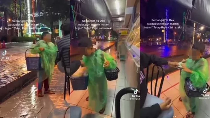 Kisah haru bocah penjual makanan sampai keujanan