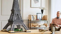 Set Menara Eiffel, yang akan dirilis pada 25 November, dijual seharga USD 629,99 (sekitar Rp 9,9 juta).