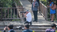 Hobi Menteri PUPR Basuki Hadimuljono dalam fotografi kembali viral setelah terciduk menjadi fotografer di sela perhelatan presidensi G20. Foto: Dok. Kementerian PUPR