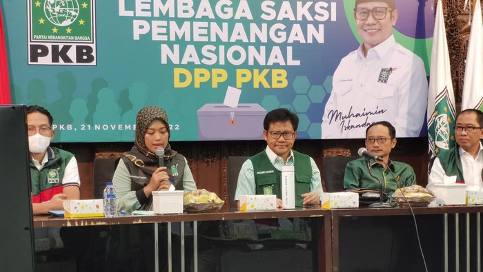 Momen Cak Imin Luncurkan Lembaga Saksi PKB Momen Cak Imin Luncurkan Lembaga Saksi PKB