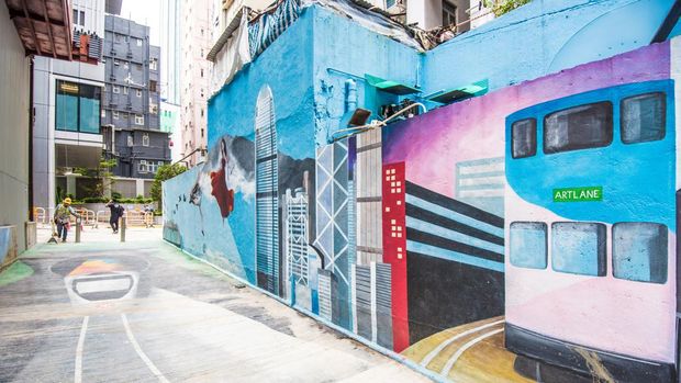 Mural di Sai Ying Pun