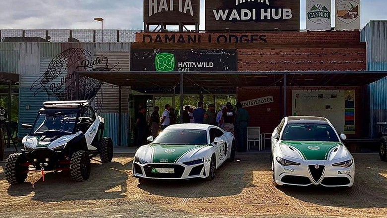 Polisi wisata Dubai di Hatta Polisi wisata Dubai di Hatta