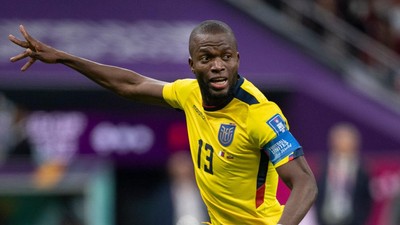 Potret Enner Valencia Pencetak Gol Perdana Piala Dunia 2022 Qatar