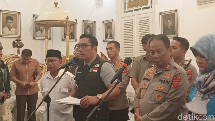 Ridwan Kamil di Pendopo Cianjur