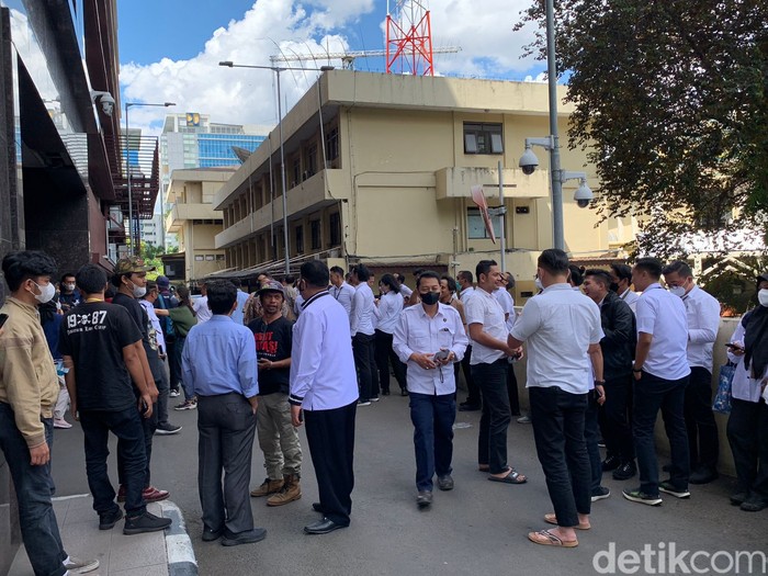 Suasana Bareskrim saat Gempa 21 November 2022