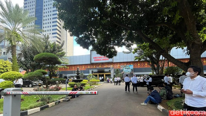 Suasana di Polda Metro Usai Gempa Guncang Jakarta