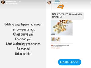 Suhay Salim Pamer Masak Pasta Pelangi, Netizen: Itu Makanan Hamster!