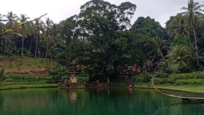 Potret Taman Mumbul Sangeh.