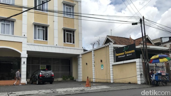 TKP Penusukan pria di dekat Sarkem Jogja, Senin (21/11/2022) pukul 11.30 WIB.