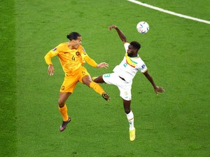 Senegal Vs Belanda Imbang Tanpa Gol di Babak Pertama