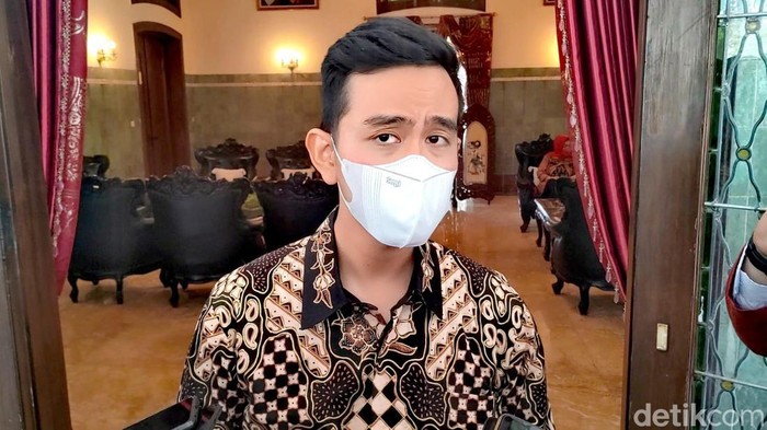 Wali Kota Solo Gibran Rakabuming Raka di Loji Gandrung, Senin (21/11/2022).