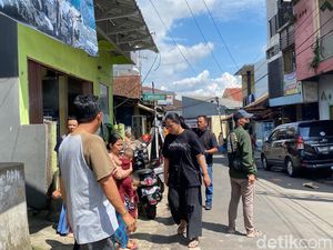 Detik-detik Warga Sukabumi Panik-Berhamburan di Jalan Usai Gempa Cianjur