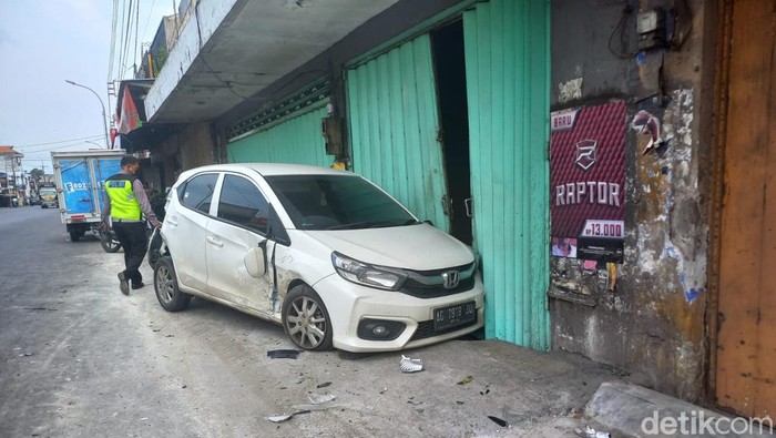 bapak tabrak anak di jombang