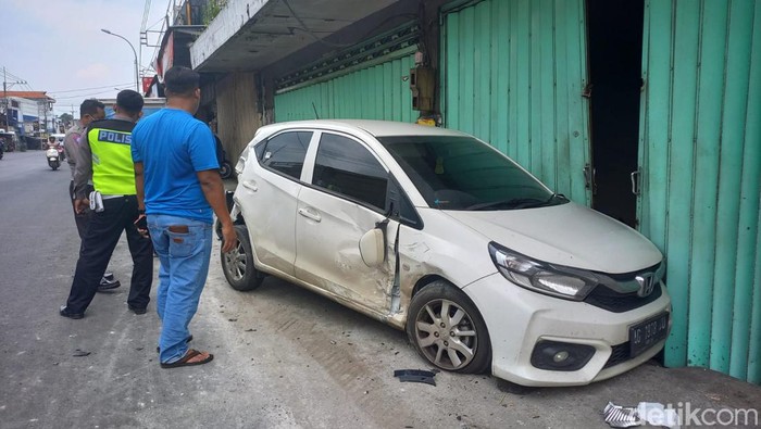 bapak tabrak anak di jombang