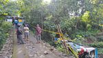 Melihat Lebih Dekat TKP Laka Bus Tewaskan 8 Orang di Gunung Pegat Wonogiri
