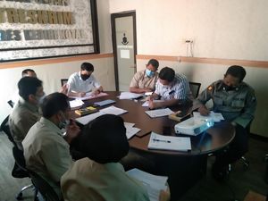 Polisi Kediri Raya Pantau Nobar Piala Dunia Cegah Judi Bola