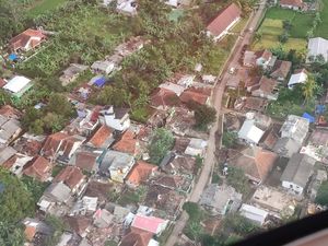 Video: Potret Cianjur dari Udara Usai Dilanda Gempa M 5,6