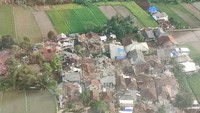 Seperti ini penampakan kawasan Cugenang, Cianjur yang terdampak gempa bumi 5,6 M