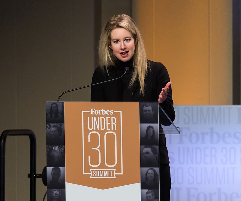 PHILADELPHIA, PA - OCTOBER 05:  Founder & CEO of Theranos Elizabeth Holmes attends Forbes Under 30 Summit at Pennsylvania Convention Center on October 5, 2015 in Philadelphia, Pennsylvania.  (Photo by Gilbert Carrasquillo/Getty Images)
