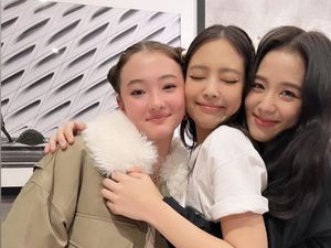 Momen Reuni BLACKPINK dan Elle Gross yang Dijuluki Little Jennie BLACKPINK