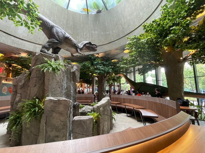 Makan di Sini Bisa Sambil Menikmati Suasana Seru Jurassic Park Biology Diagrams