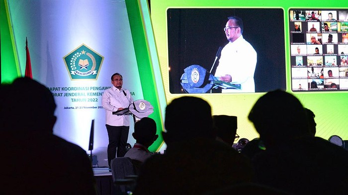 Itjen Kemenag Gelar Rakorwas Inspektorat Jenderal Kementerian Agama (Itjen Kemenag) menggelar Rakorwas di Jakarta. Rakorwas berlangsung selama tiga hari, mulai 21-23 November 2022.