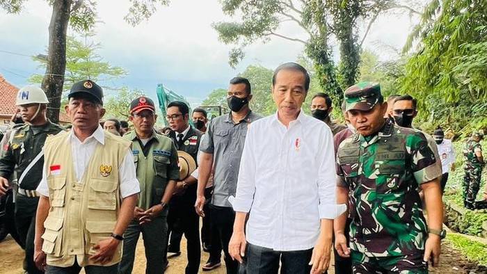 Jokowi di Cianjur